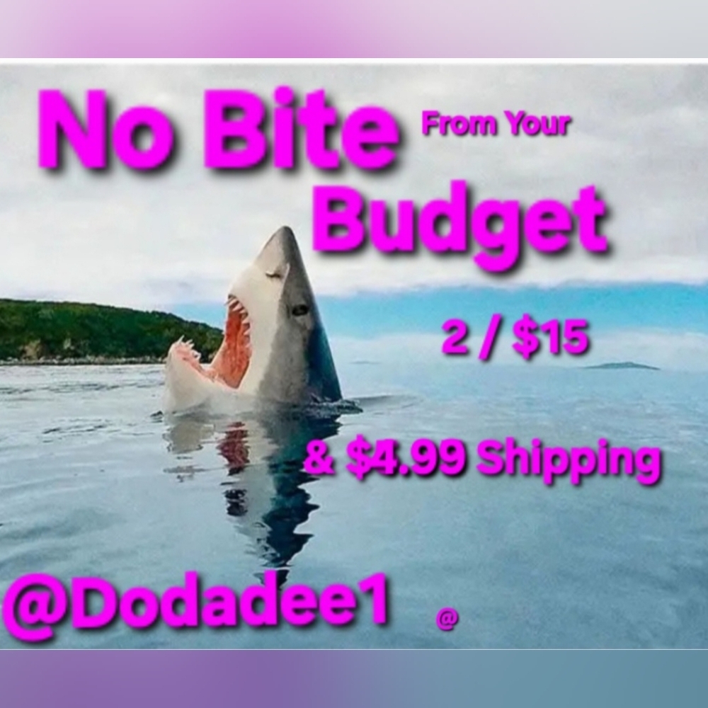 2/$15, 4.99 Shipping